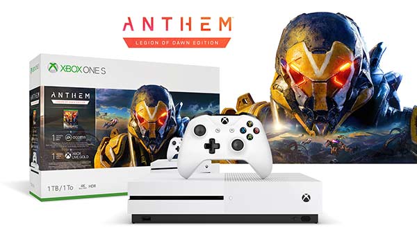 Anthem Legion of Dawn Xbox One S bundle lands February 22