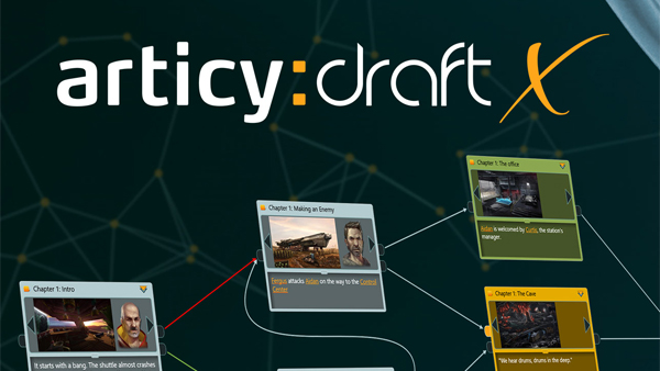 Articy Software launches articy:draft X, the ultimate tool for game storytelling