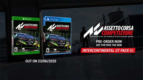 Assetto Corsa Competizione races onto Xbox One on June 23; Digital pre-order and pre-download available now