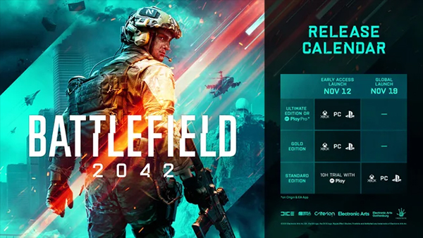 Battlefield 2042 Release Calendar