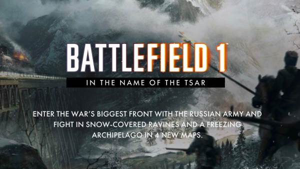 Battlefield 1 In The Name Of The Tsar DLC