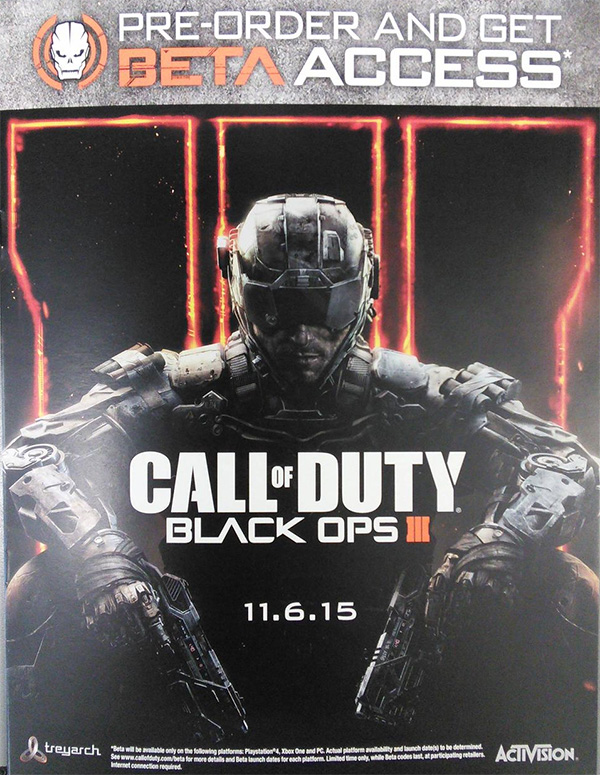 Call of Duty Black Ops III Leaked Poster