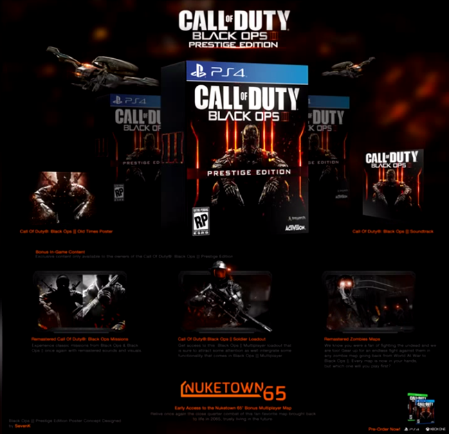 Call of Duty Black Ops 3 Presige Edition PS4