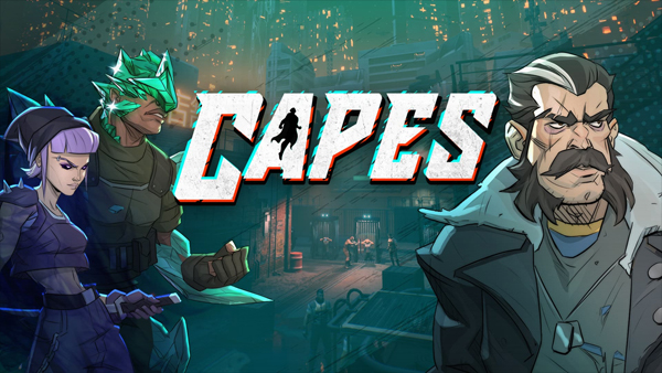 Turn-based superhero tactics game CAPES launches in May on Xbox X|S, XB1, PS5/4, Nintendo Switch, and PC
