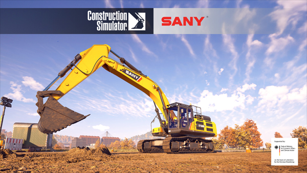 Construction Simulator Expands with 15 New Construction Machines from SANY Pack on September 14