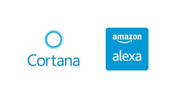 Cortana and Alexa
