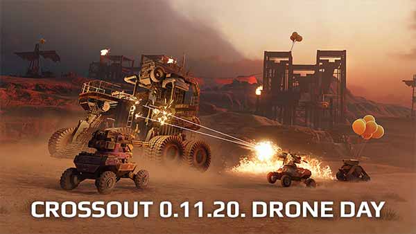 Crossout's “Drone Day” content update adds New Mode and Premium Vehicle