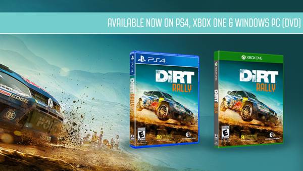 Codemasters DiRT Rally Races Onto Xbox One, PlayStation 4