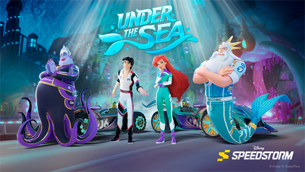 Disney Speedstorm’s Season 6 “Under the Sea” update is now live on all platforms