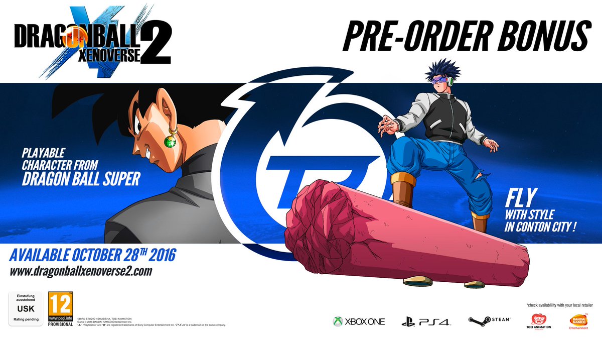 Dragon Ball Xenoverse 2 Pre-order Bonus