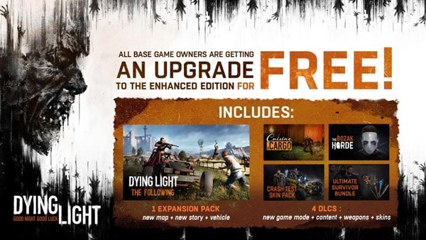 Dying Light Enhanced Edition Free to All Owners + Huge Content Update Live