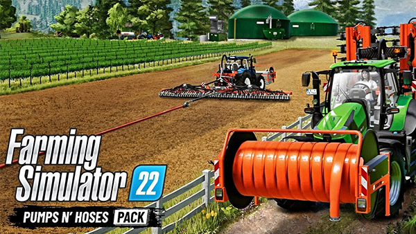 Farming Simulator 22's first third-party pack Pumps N’ Hoses arrives September 27th