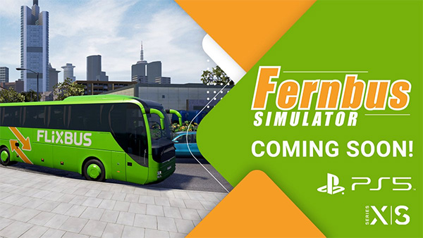 Fernbus Simulator is heading to Xbox Series X|S and PS5 in 2023