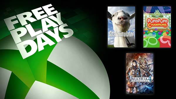 Xbox Free Play Days