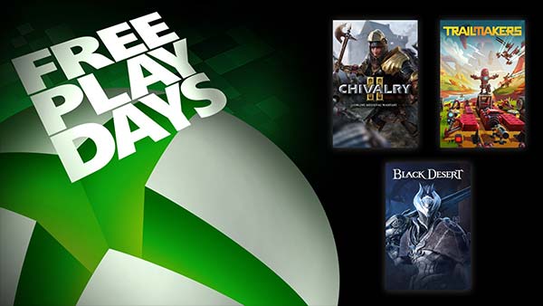 Free Play Days: Chivalry 2, Trailmakers, and Black Desert (Dec 9-12)