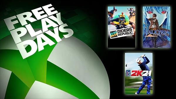 Free Play Days: Riders Republic, PGA Tour 2K21 and Valkyria Revolution(Feb 10-13)