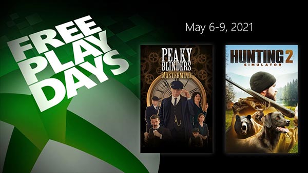 Xbox Free Play Days Add Peaky Blinders: Mastermind and Hunting Simulator 2 (May 6-9)