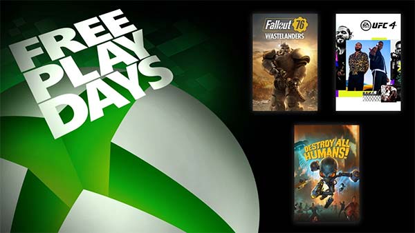 Free Play Days Delivers Fallout 76, UFC 4, and Destroy All Humans! (Oct 22-25)