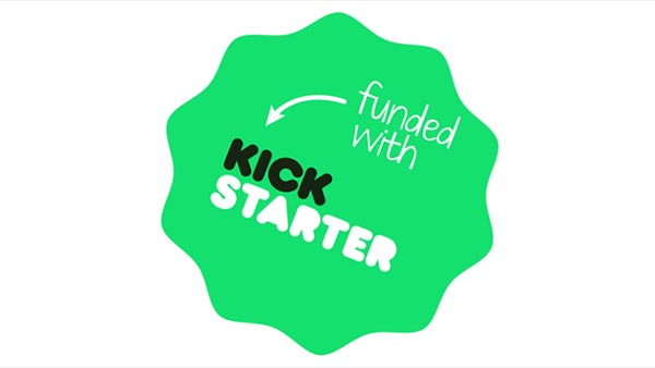 Funded with KickStarter