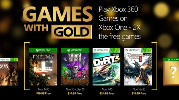 Games With Gold November 2015