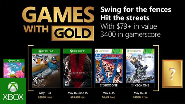 Games with Gold May (2018)