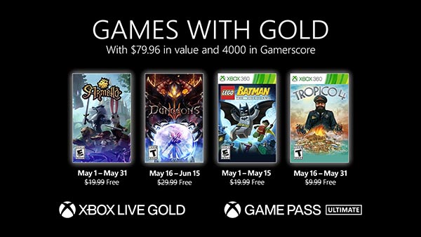 Games with Gold May 2021 Games with Gold May 2021