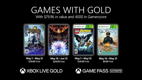 Games with Gold May 2021