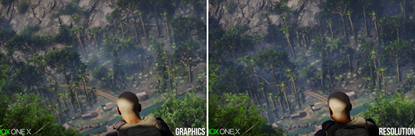 Xbox One X Comparison