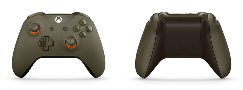 Green/Orange Xbox Wireless Controller
