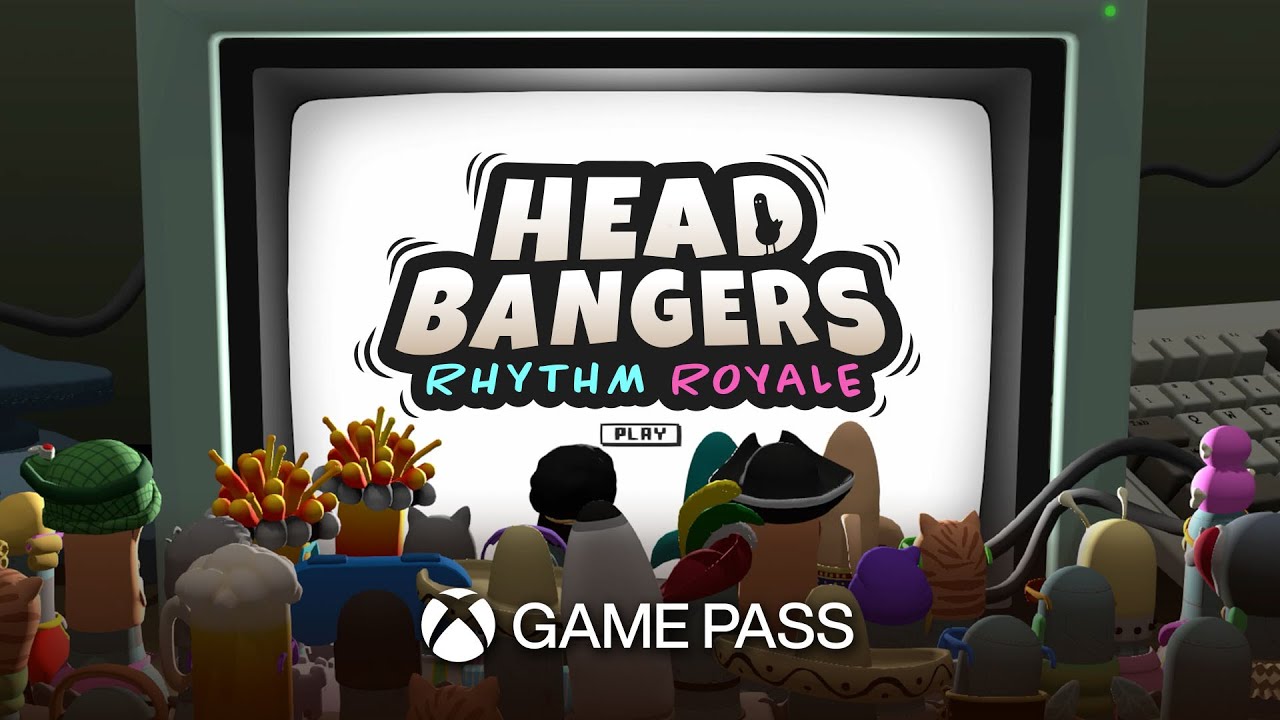 Headbangers Rhythm Royale out today on Xbox Game Pass for Xbox and PC!