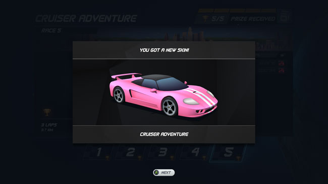 Horizon Chase - You got a new skin