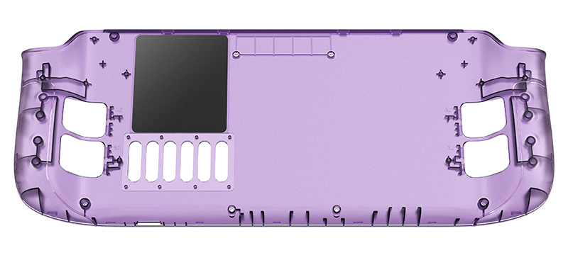 New Clear Backplates for Steam Deck Available Now (Purple)