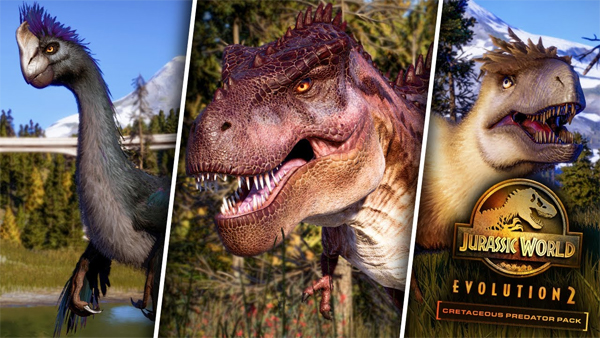 Jurassic World Evolution 2: Cretaceous Predator Pack Adds Four New Dinosaurs