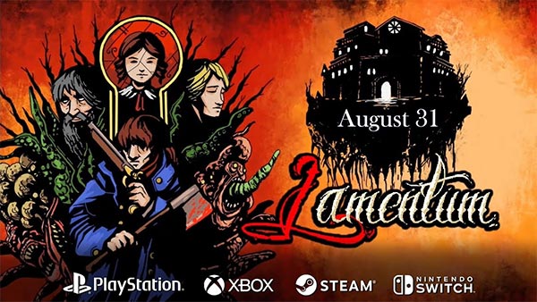 Pixel-art Survival-Horror Title 'Lamentum' launches August 31 on Xbox, PlayStation, Switch and Steam