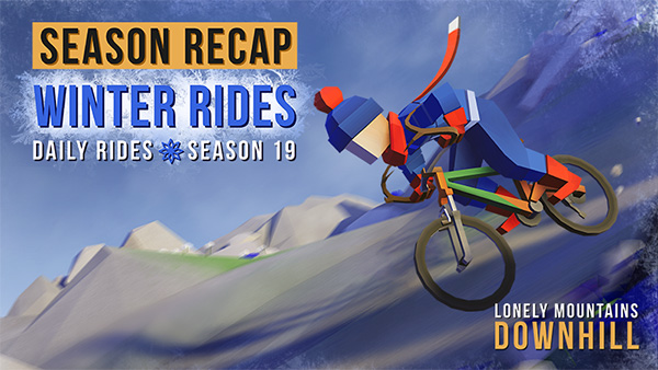 Lonely Mountains Downhill Season 19 Recap: Winter Rides Drops Today on Xbox, PlayStation, Switch and PC via Steam