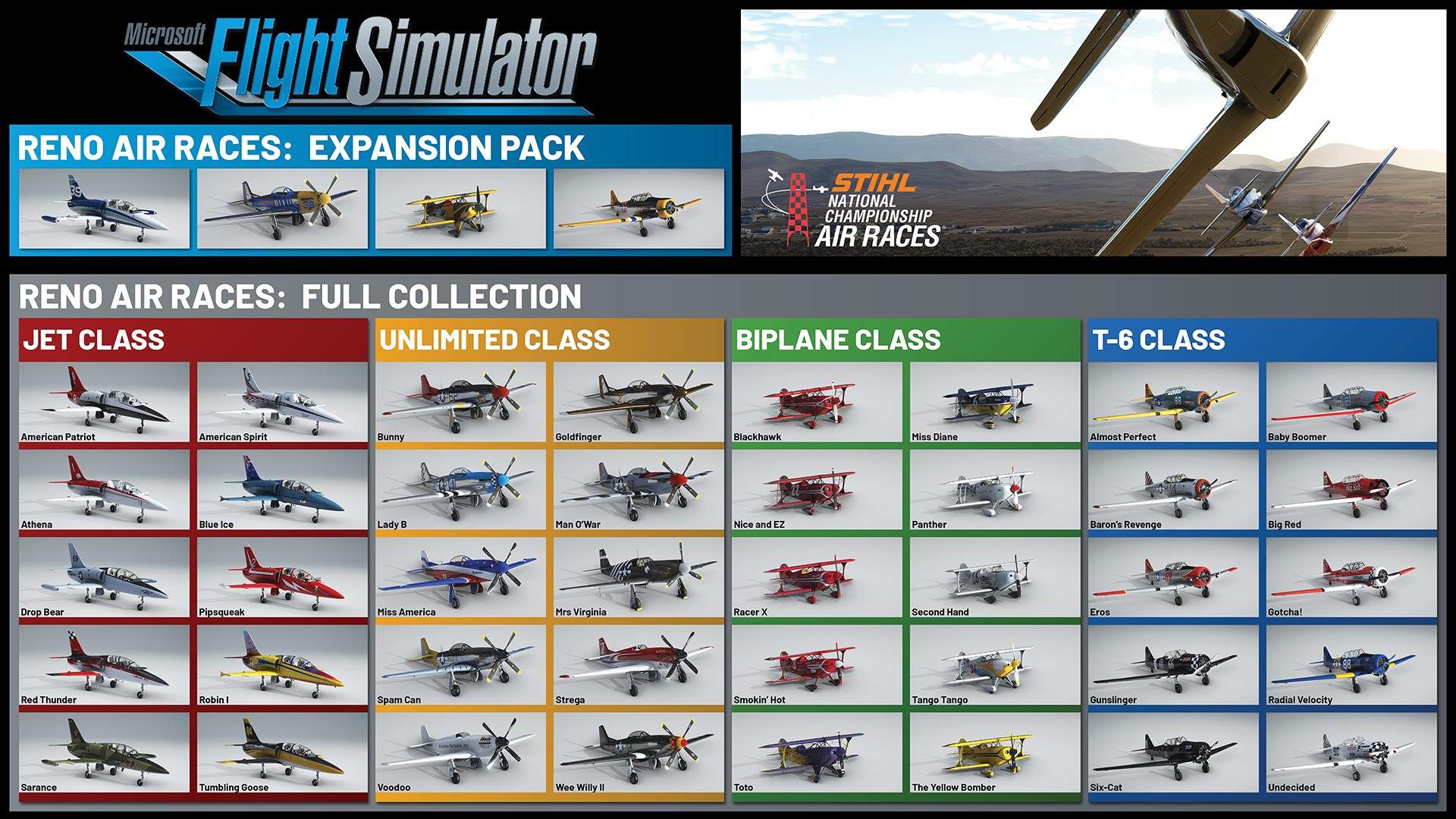 Microsoft Flight Simulator 'Reno Air Races' Expansion Pack Arrives November 18