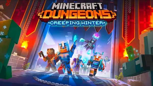 Minecraft Dungeons Creeping Winter DLC