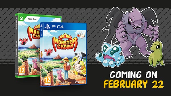 Dark monster taming RPG Monster Crown launches digitally and physically for Xbox One & PS4 on February 22
