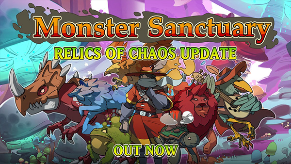 ‘Relics of Chaos’ Update for Monster Sanctuary is Out Now for Free on Xbox One, PlayStation 4, Nintendo Switch and PC