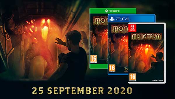 The physical edition of “Monstrum” releases next month on Xbox One, PS4 and Nintendo Switch The physical edition of “Monstrum” releases next month on Xbox One, PS4 and Nintendo Switch
