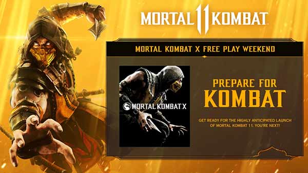 Free Play Days: Play Mortal Kombat X Free Play Weekend (Mar 7-10)