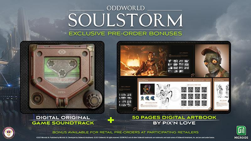Oddworld: Soulstorm Enhanced Edition Exclusive Pre-order Bonuses