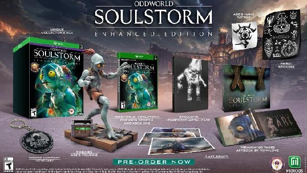 Oddworld: Soulstorm Enhanced Edition will release for Xbox, PlayStation, and Epic Games Store in November