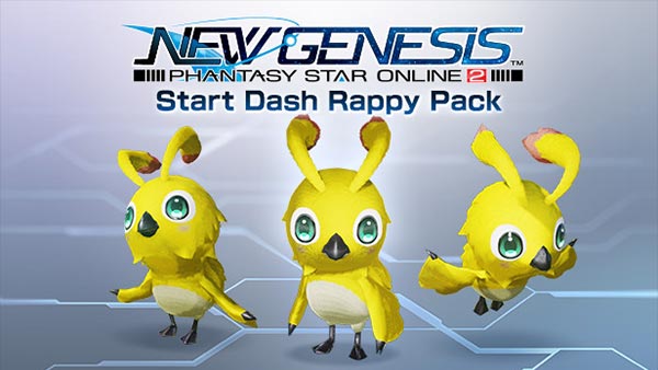 Phantasy Star Online 2 New Genesis 'Start Dash Rappy Edition'