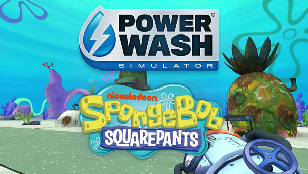 SpongeBob Joins the Fun in PowerWash Simulator with a Special Pack later this year on Xbox, PlayStation, Switch & PC