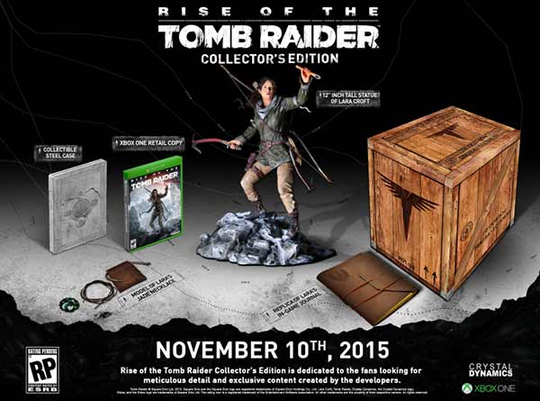 Rise of the Tomb Raider Collectors Edition