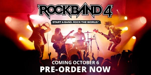 Rock Band 4 Pre-order