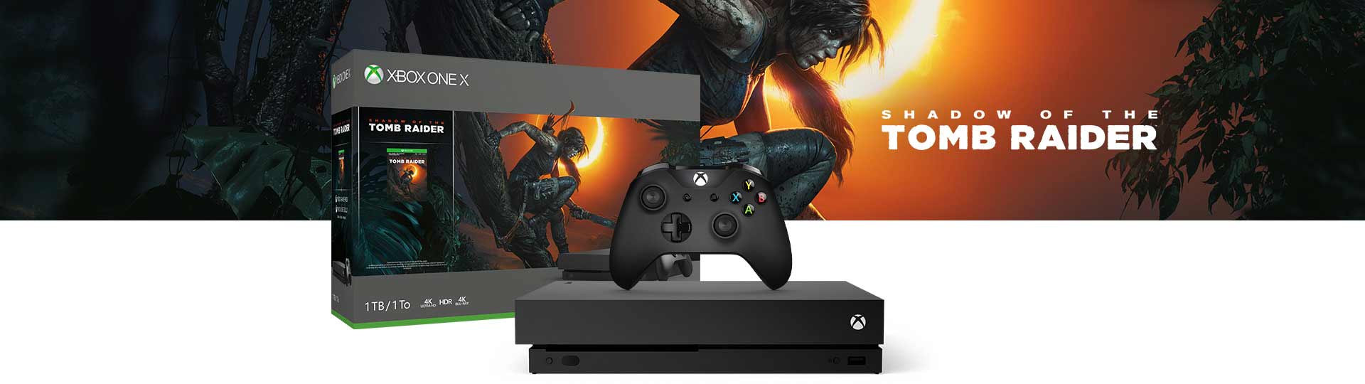 Shadow of the Tomb Raider Xbox One Bundles