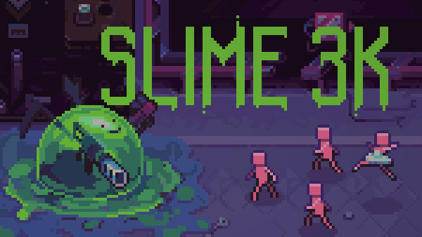 Slime 3K: Rise Against Despot - The Rogue-Lite Game Where You Are the Slime! Coming to Xbox, PlayStation, Switch and PC in 2023.