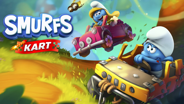 Race with the Smurfs in Smurfs Kart for Xbox, PlayStation and PC; out August 22